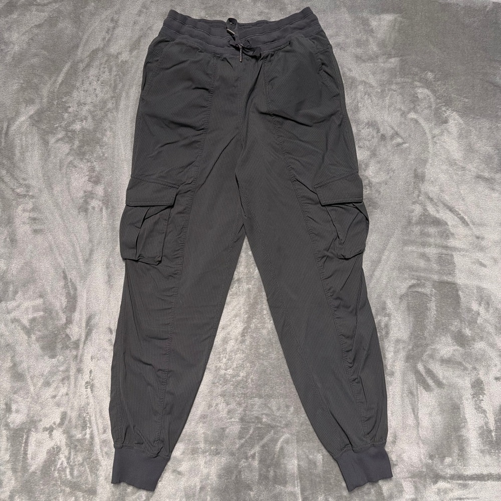 Lululemon Studio Dance Pants Mid Rise Joggers Womens XS Gray Pull On Active Gym